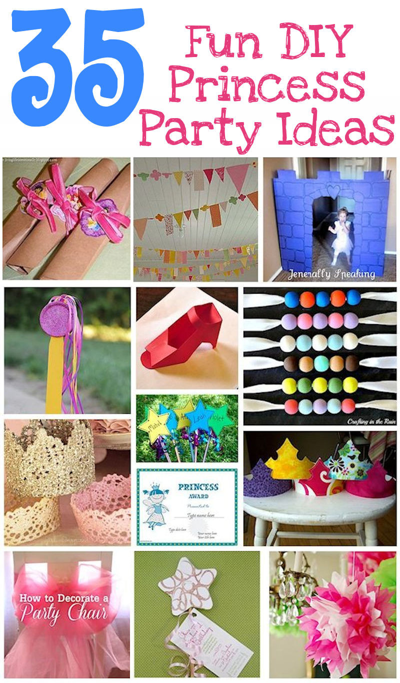DIY Birthday Decorations Ideas
 35 DIY Princess Party Ideas – About Family Crafts
