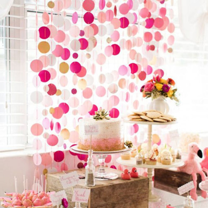 DIY Birthday Decorations
 Glitter Paper Birthday Party Hanging Bunting Banner Flag