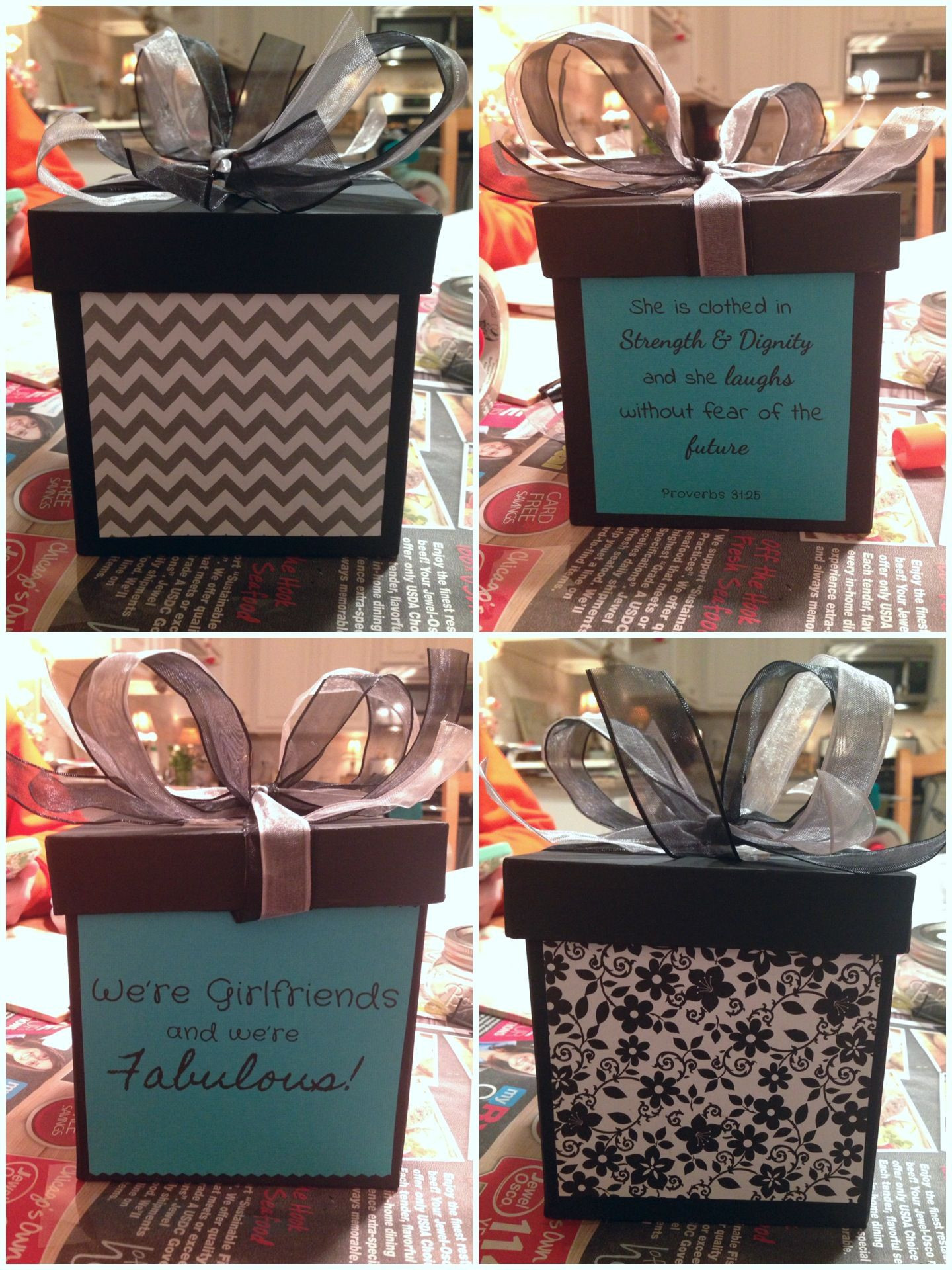 Diy Birthday Gift Ideas For Best Friend
 DIY Gift box I made for my friends 18th Birthday
