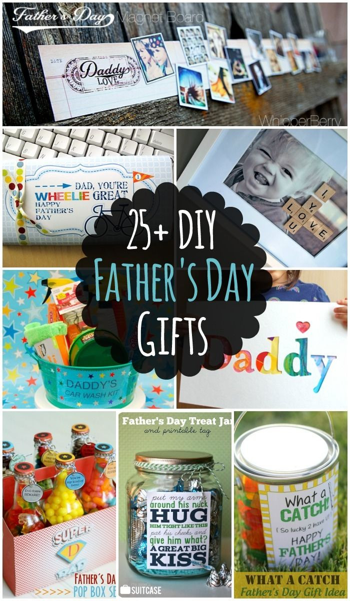 DIY Birthday Gifts For Dad
 25 DIY Fathers Day Gift Ideas lots of different DIY