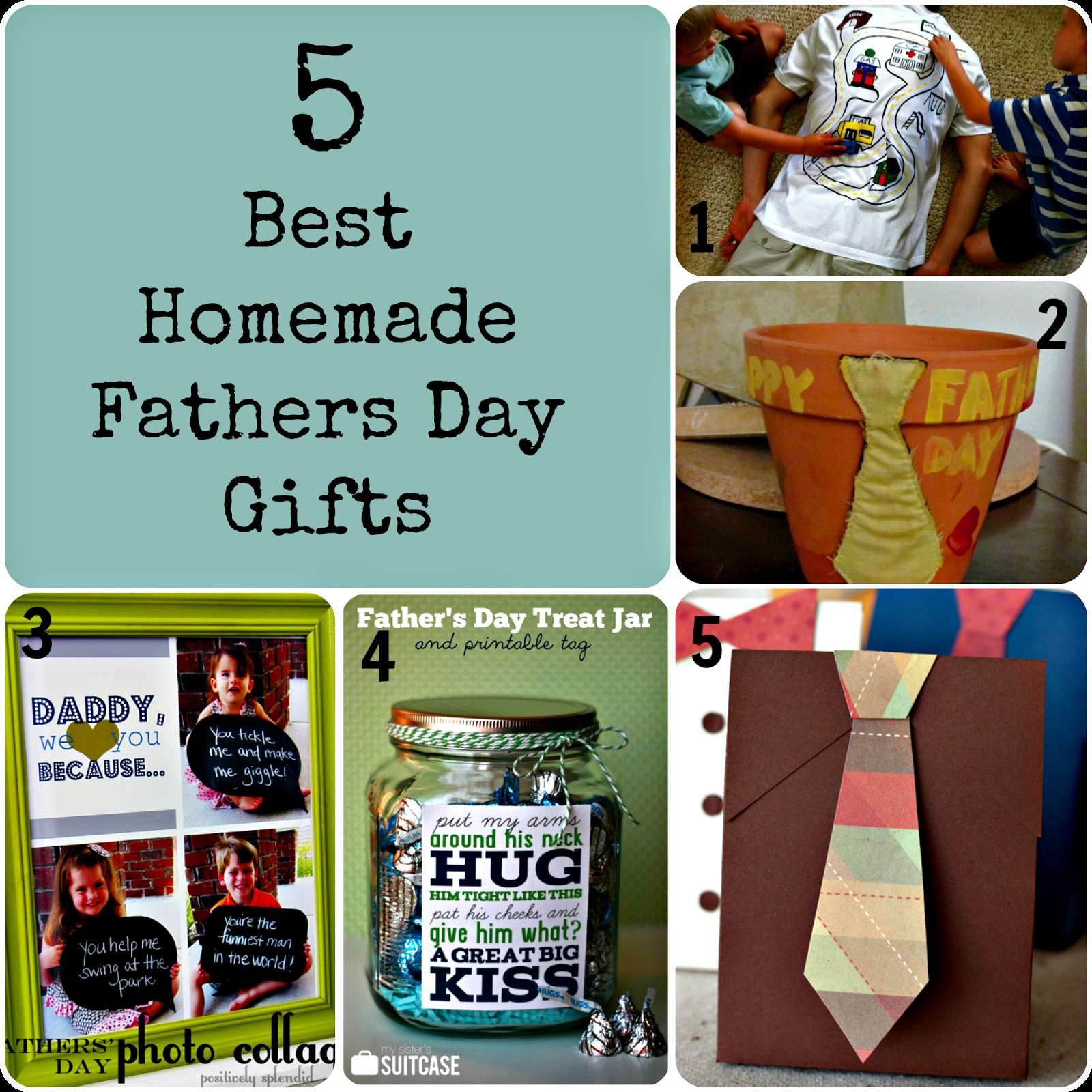 DIY Birthday Gifts For Dad
 5 Best homemade Fathers Day Gifts