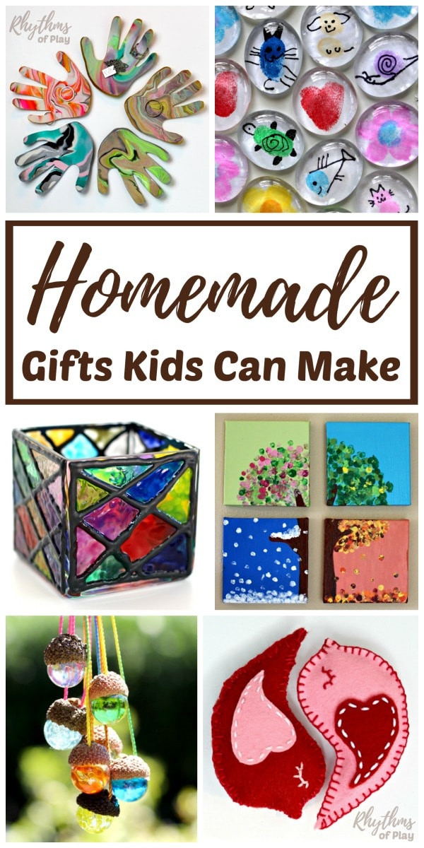 Diy Birthday Gifts For Kids
 Homemade Gifts Kids Can Make for Parents and Grandparents