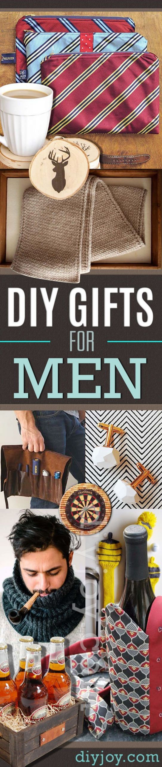 DIY Birthday Gifts For Men
 40 DIY Gifts for Men