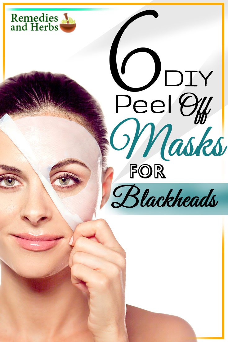 DIY Blackhead Peel Off Mask
 6 DIY Peel f Masks For Blackheads