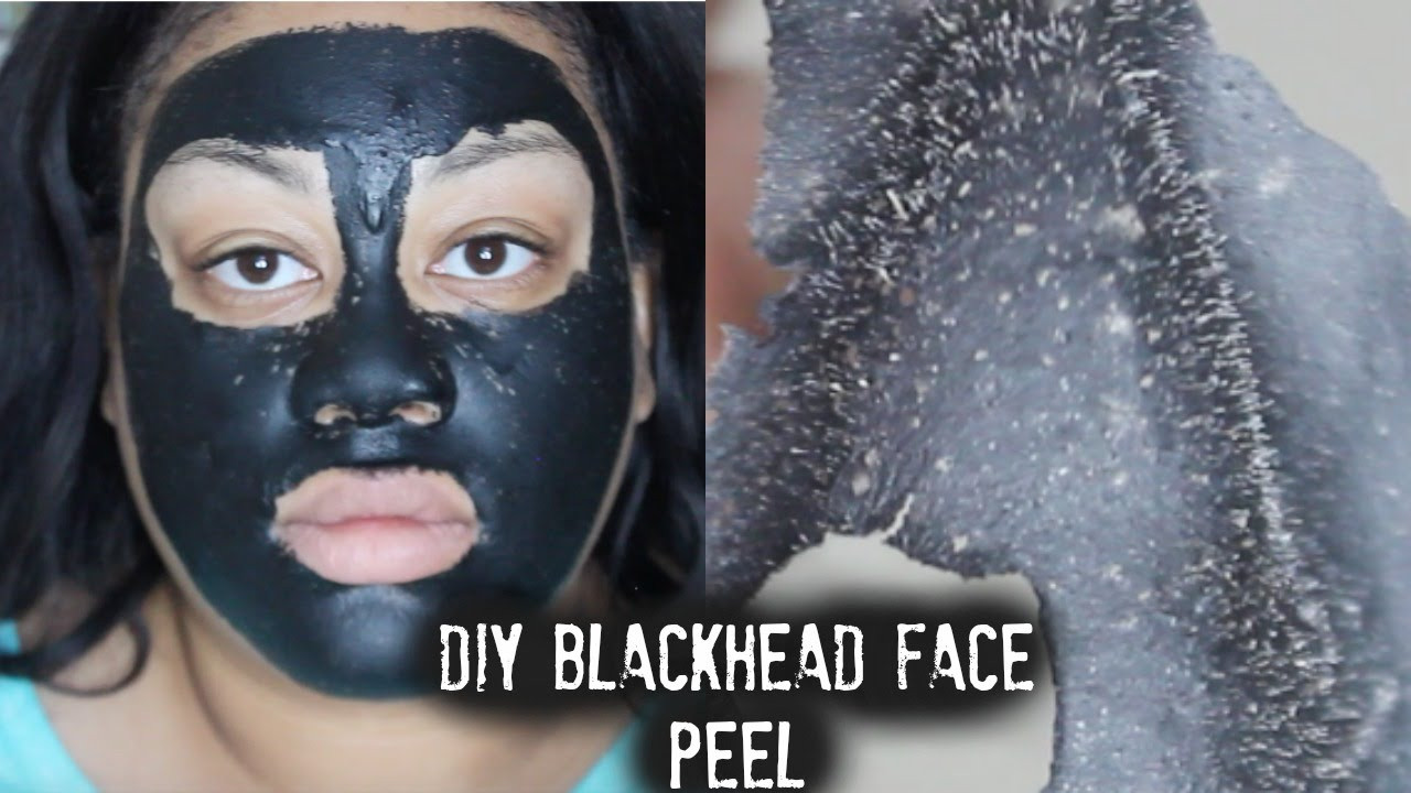 DIY Blackhead Remover Peel Off Mask
 DIY Blackhead Peel f Mask