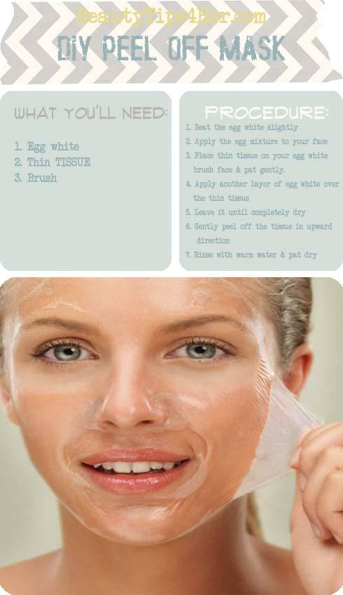 DIY Blackhead Remover Peel Off Mask
 DIY Peel f Mask Blackhead Removal to Deep Clean Pores