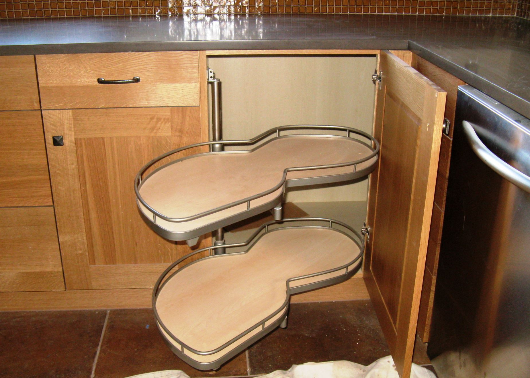 DIY Blind Corner Cabinet Organizer
 Increase the Functionality of Your Blind Corner Cabinet