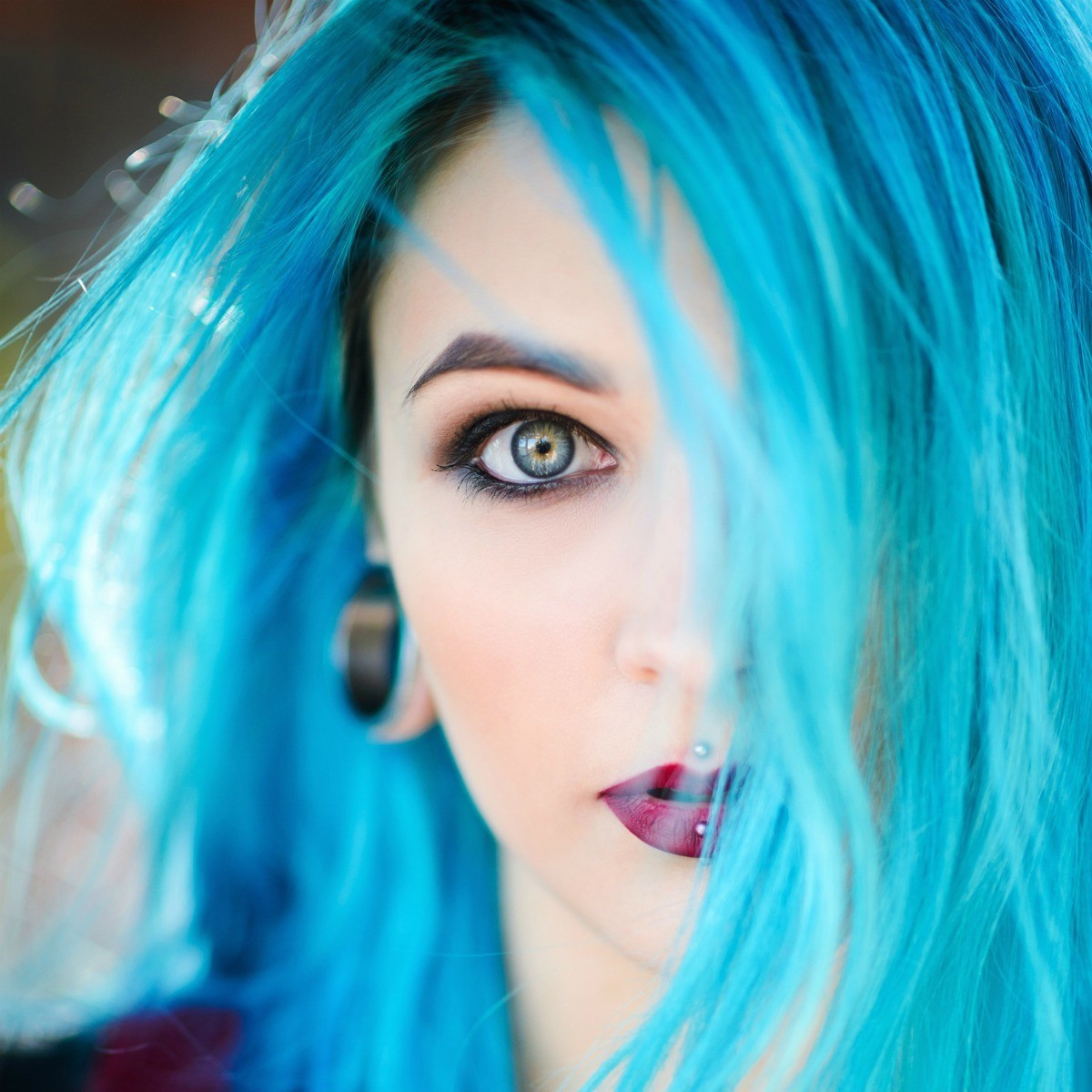 DIY Blue Hair Dye
 Adding Blue Hair Dye to Previously Dyed Hair