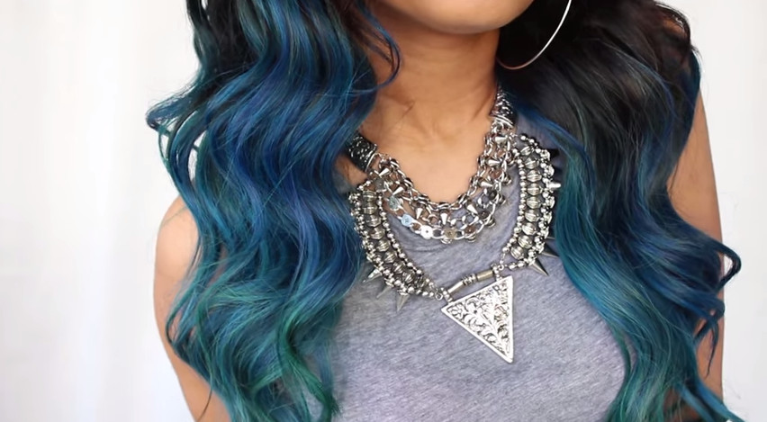 DIY Blue Hair Dye
 Mermaid Diy Hair Color To Dye For