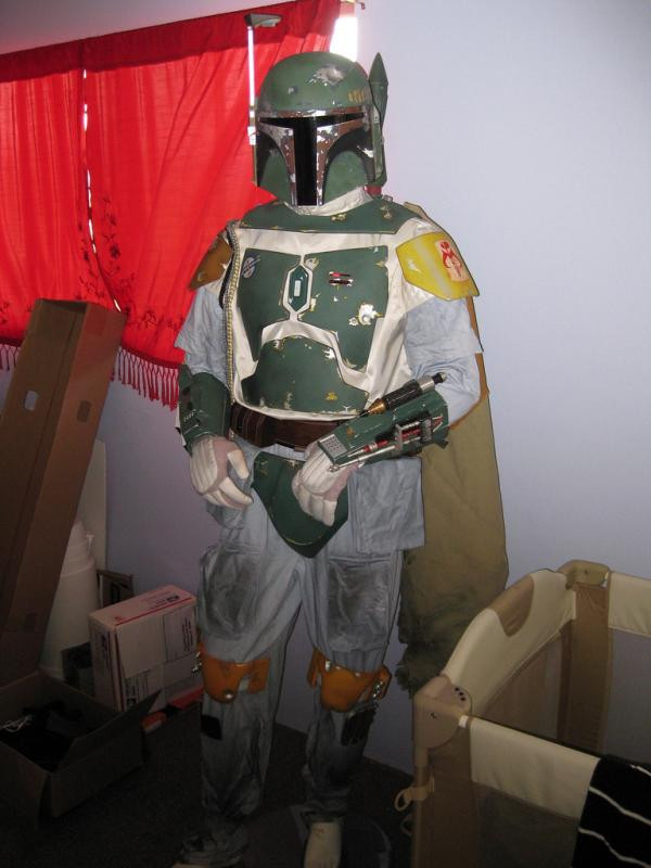 DIY Boba Fett Costume
 Homemade Boba Fett Costume Is Great for a Star Wars Theme