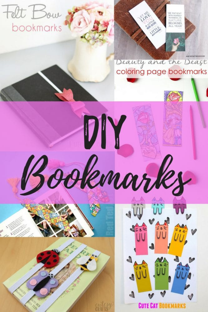 DIY Bookmarks For Kids
 15 DIY Bookmarks Cutesy Crafts