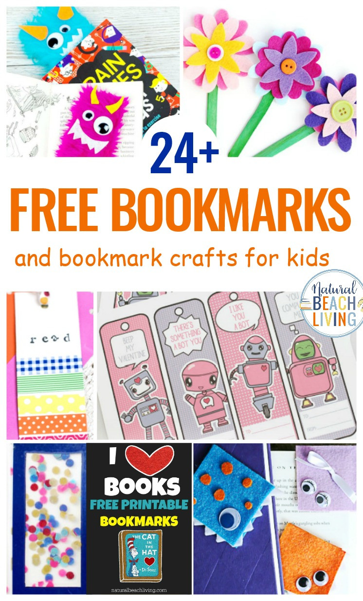 Diy Bookmarks For Kids
 24 Bookmarks for Kids Free Printable Bookmarks and DIY