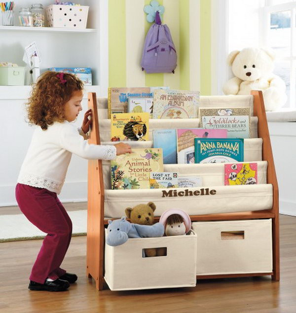 DIY Bookshelves For Kids
 15 Creative Book Storage Ideas for Kids Hative