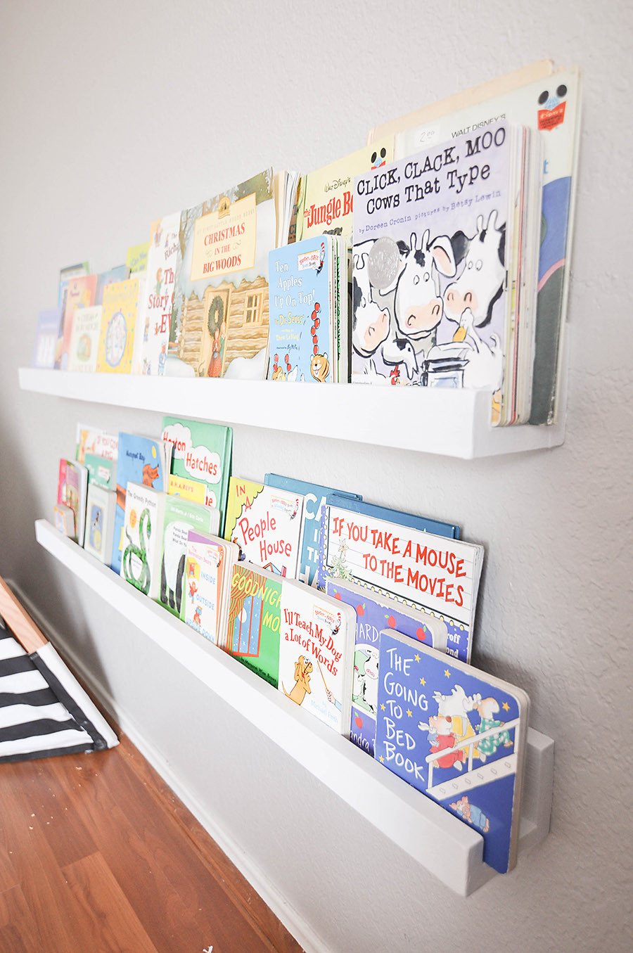 DIY Bookshelves For Kids
 DIY Wall Mounted Kid s Bookshelves Our Handcrafted Life