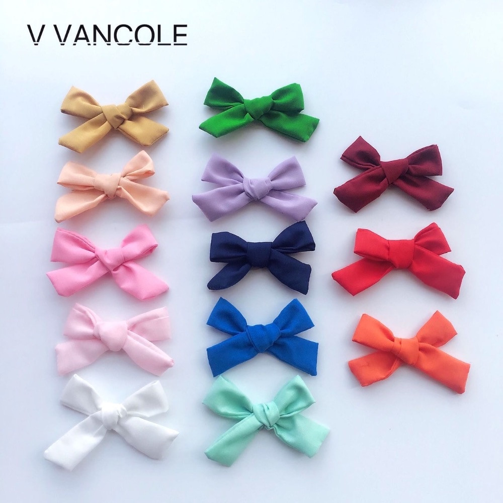 DIY Boutique Hair Bow
 5pcs lot Diy Boutique With Fabric Hair Bow For Hair