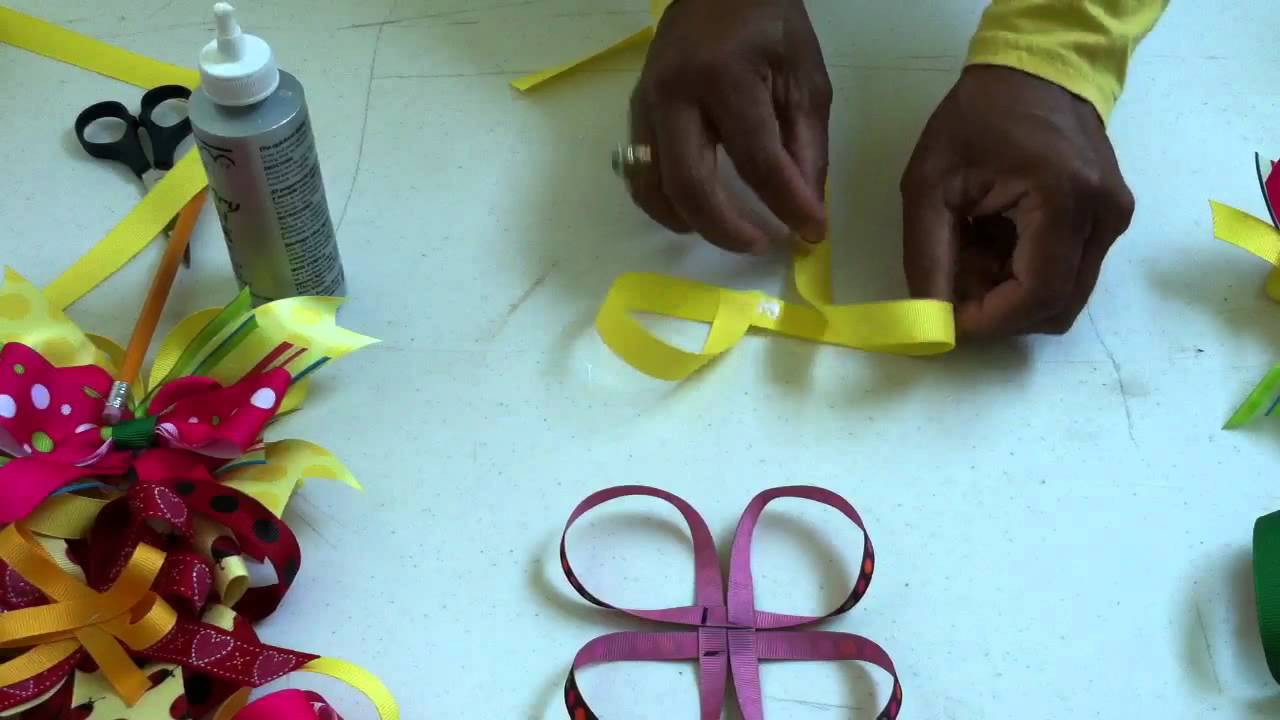 DIY Boutique Hair Bow
 Boutique hair bows tutorial