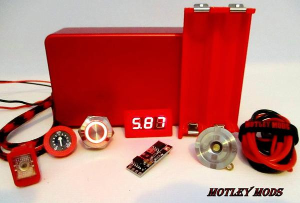 DIY Box Mod Supplies
 Motley Mods DIY Box Mod Supplies Box Mod Kits Box Mod Vape