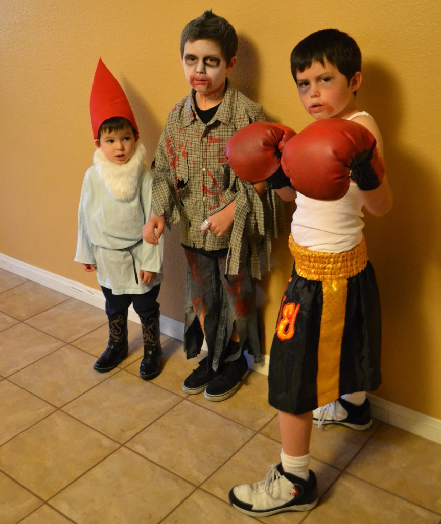 DIY Boxing Costume
 Gnome Zombie Boxer Homemade Halloween Costumes Vs Store