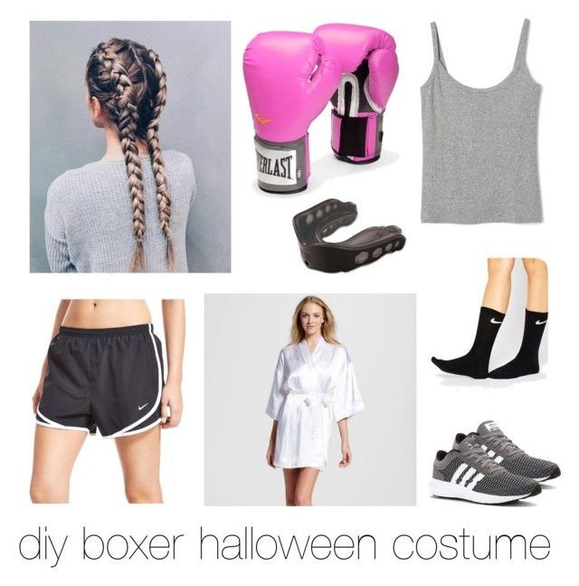 DIY Boxing Costume
 "diy boxer costume" by reesiew on Polyvore featuring