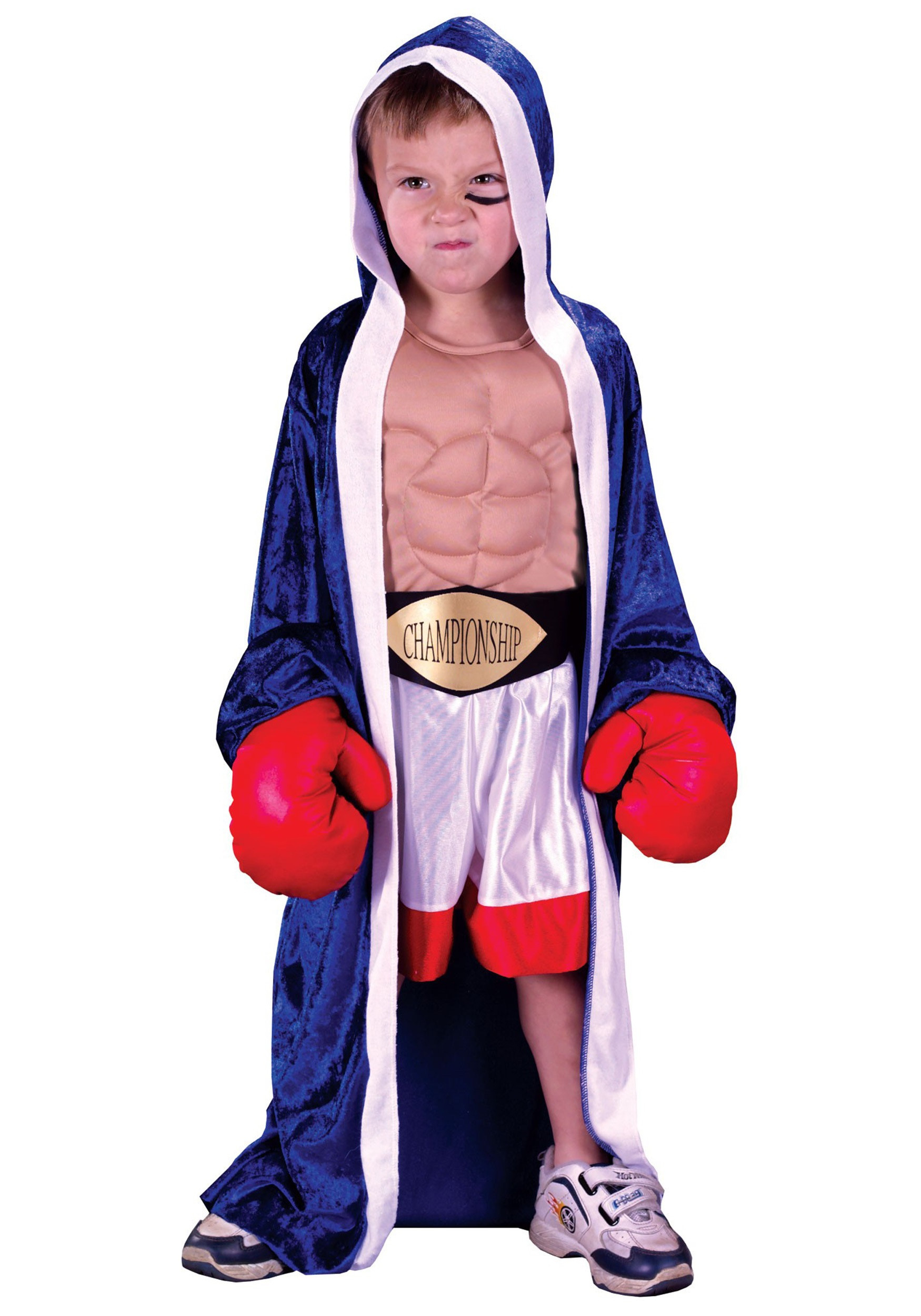 DIY Boxing Costume
 Toddler Boxer Costume