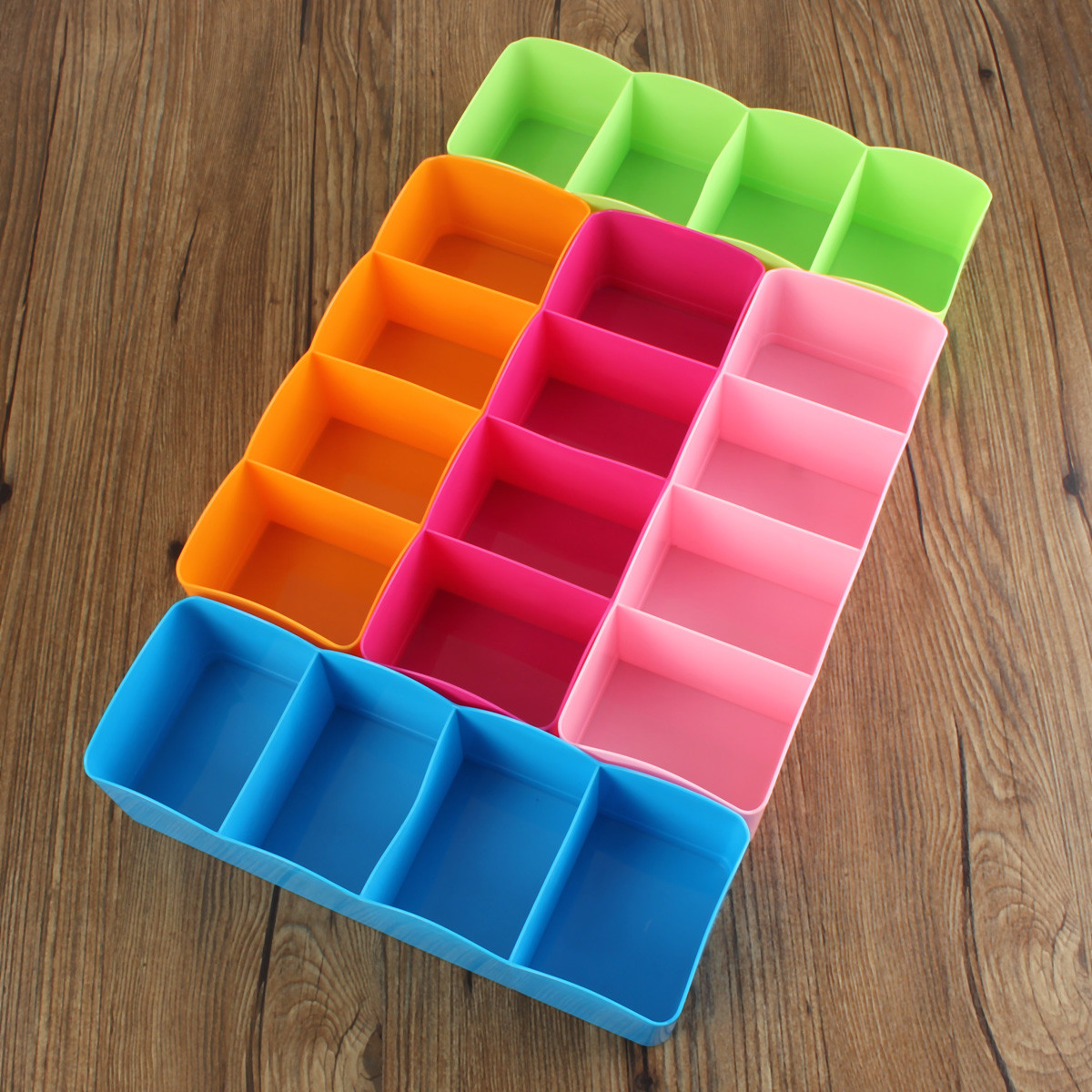 DIY Bra Organizer
 DIY Plastic Drawer Organizer Storage Divider Box For Tie