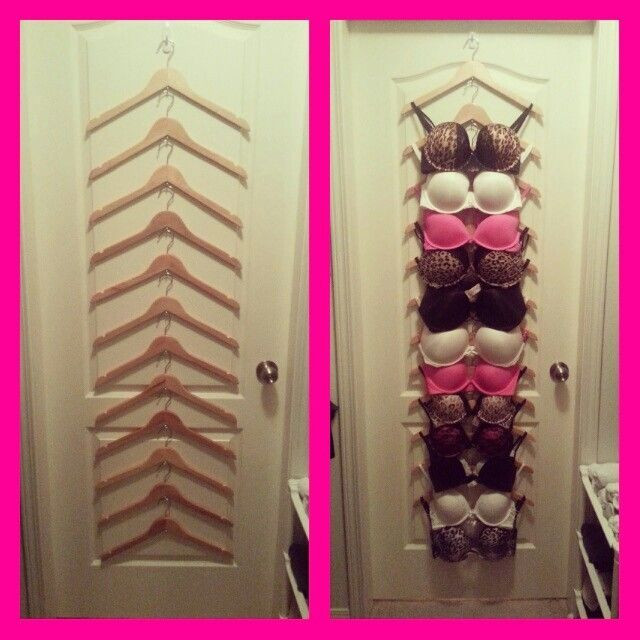 DIY Bra Organizer
 bra organizer DIY I m so happy I saw this What I have