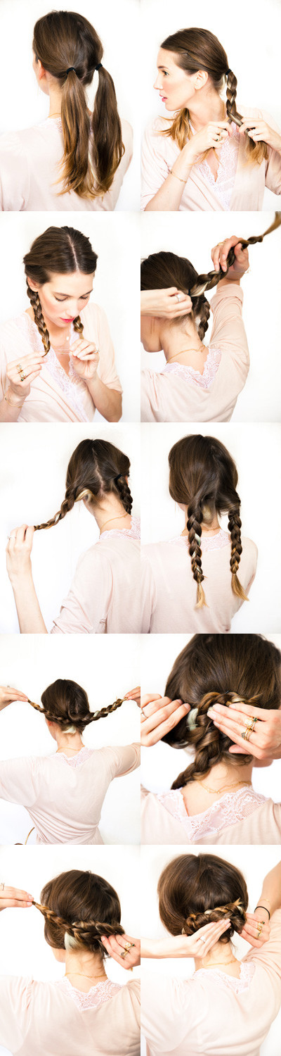 DIY Bridal Hair
 12 DIY Braid Tutorials Great for Brides