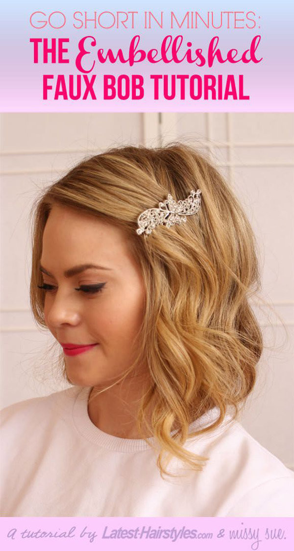DIY Bridal Hair
 10 Beautiful DIY Hairstyles to Wear to a Wedding Page 9