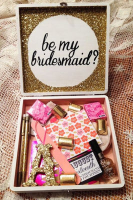 DIY Bridesmaid Gifts Ideas
 Trending Unique Will You Be My Bridesmaid Gift Ideas