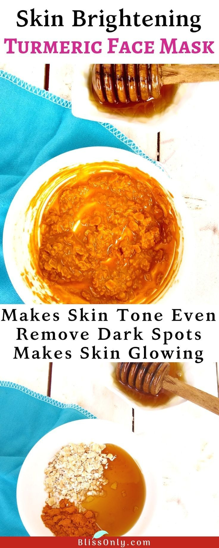 DIY Brightening Face Mask
 DIY Skin Brightening Turmeric Face Mask Bliss ly