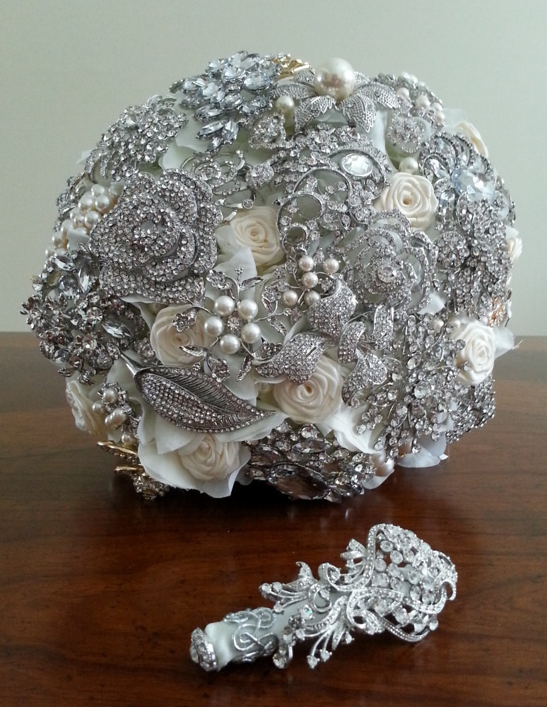 DIY Brooch Bouquet Kit
 DIY Bridal Brooch Bouquet Kit Creates a Medium