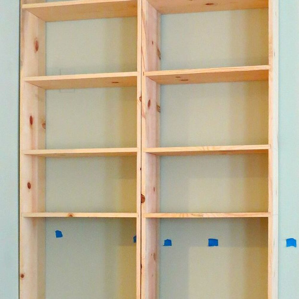DIY Built In Bookcase Plans
 DIY Built in Bookcases