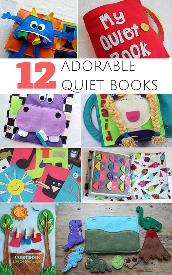 DIY Busy Book For Toddlers
 12 ADORABLE QUIET BOOKS PAGES AND PATTERNS TO BUY OR DIY