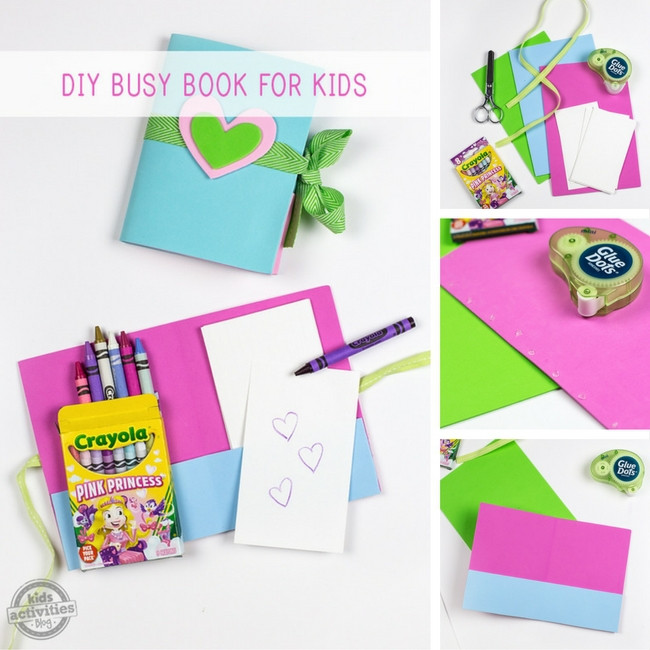 DIY Busy Book For Toddlers
 DIY Busy Book for Kids
