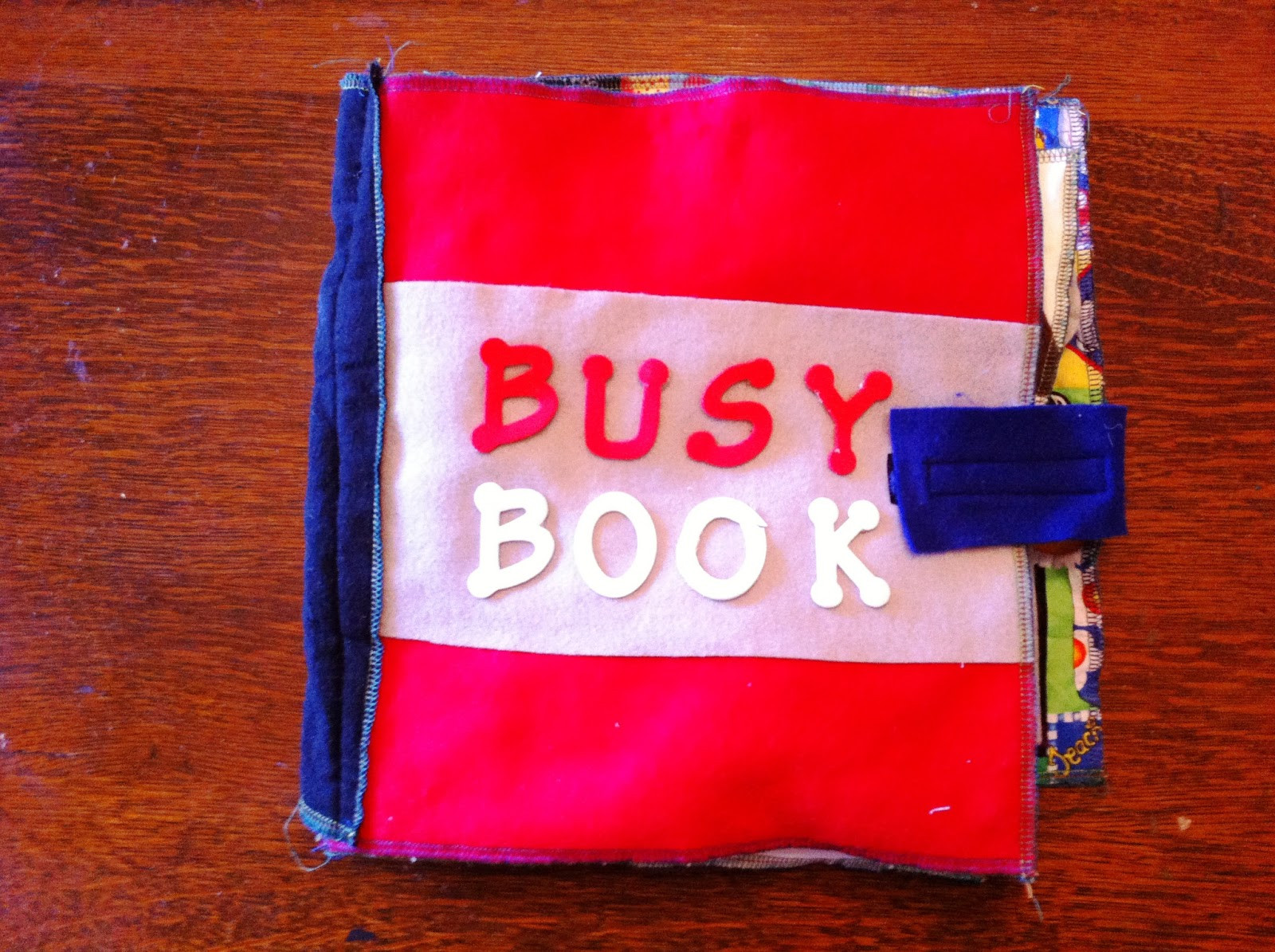 DIY Busy Book For Toddlers
 amy s notebook DIY Busy Book