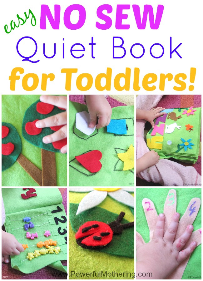 DIY Busy Book For Toddlers
 How to Make a Quiet Book Includes 11 Inside pages All