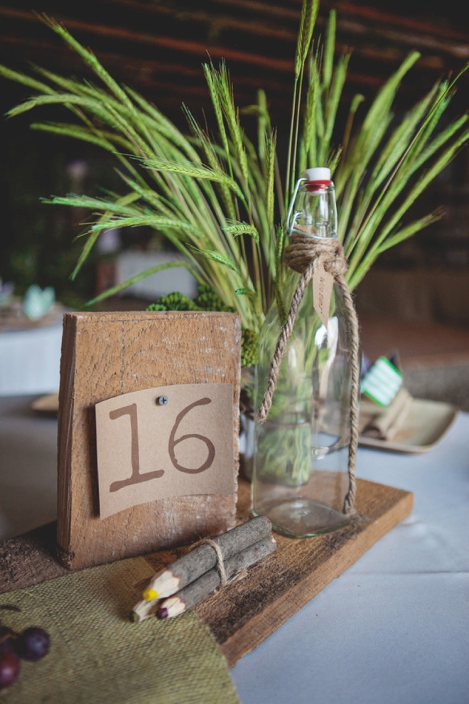 DIY Cabin Decor
 Check out this awesome eco friendly bohemian cabin wedding