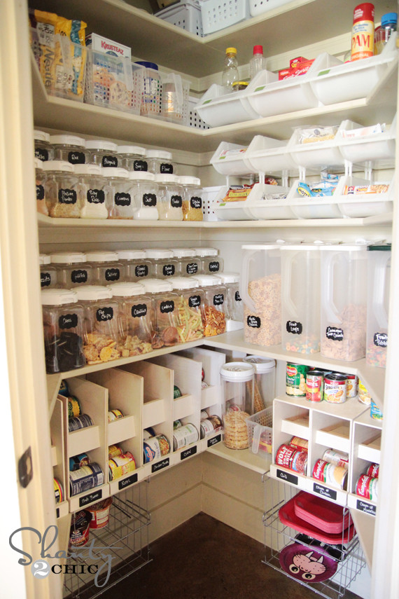 DIY Can Organizer For Pantry
 Try This 8 Ideas Pantry Organization Tips Four