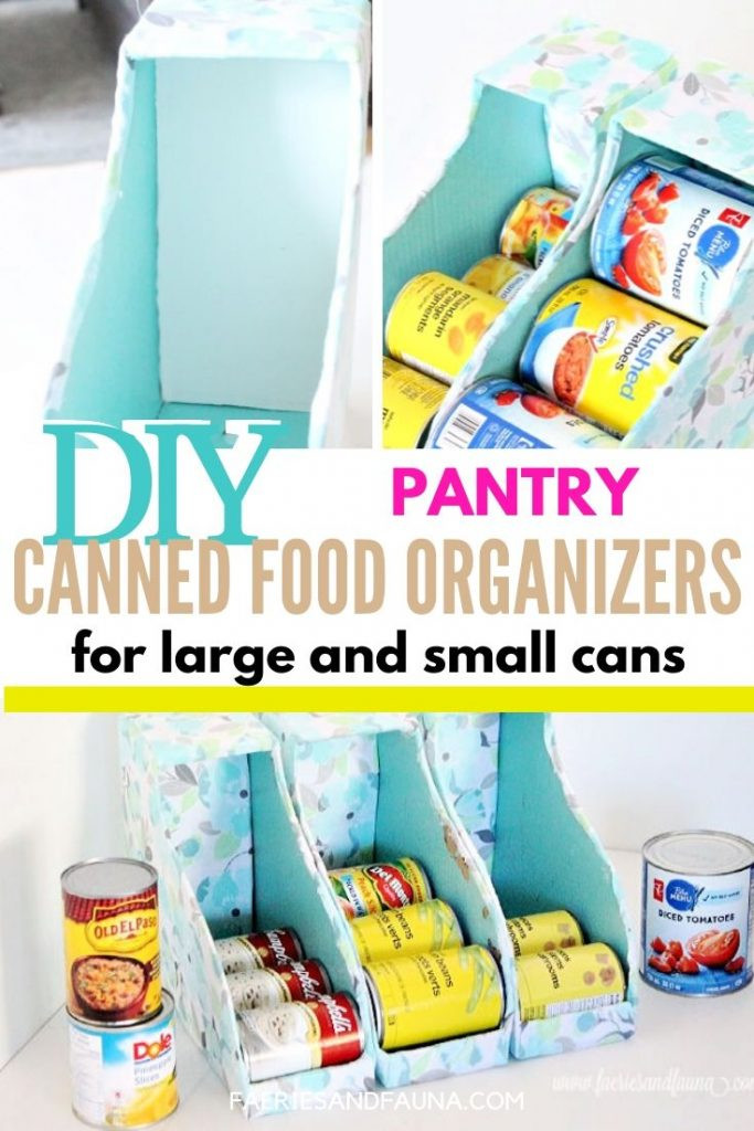 DIY Can Organizer For Pantry
 DIY Can Organizer for Pantry