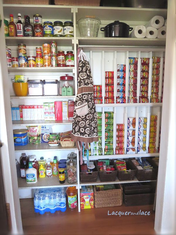 DIY Can Organizer For Pantry
 DIY Pantry Organization – Rotating Canned Food System