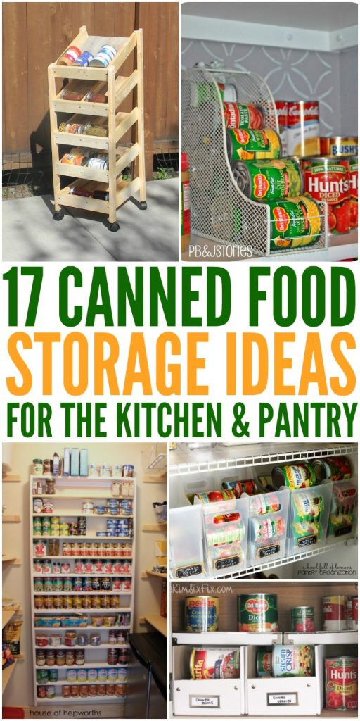 DIY Can Organizer For Pantry
 17 Canned Food Storage Ideas to Organize Your Pantry