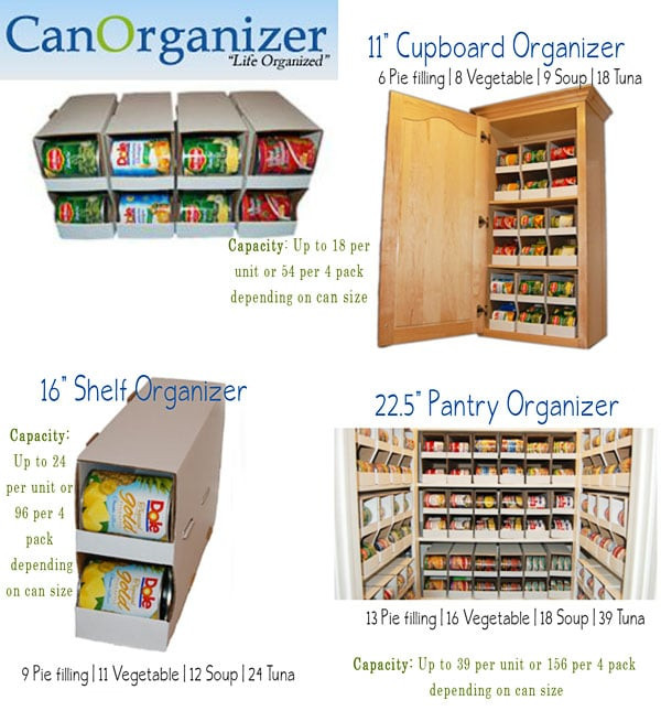 DIY Can Organizer For Pantry
 Can Organizer
