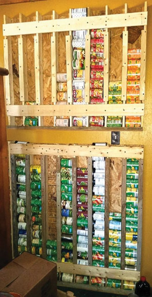 DIY Can Organizer For Pantry
 How to build a simple canned food dispenser