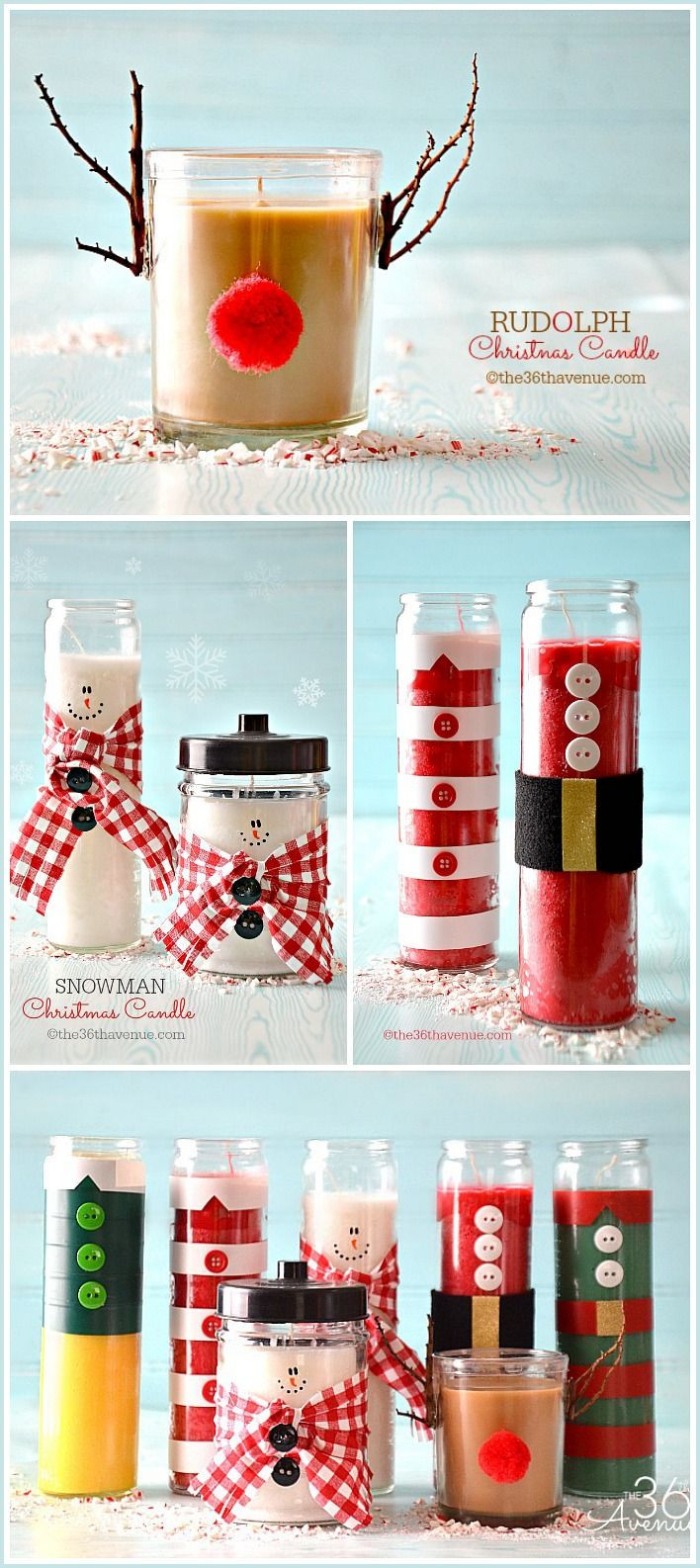DIY Candle Gift
 Get In The Christmas Spirit With These Magical 30 DIY