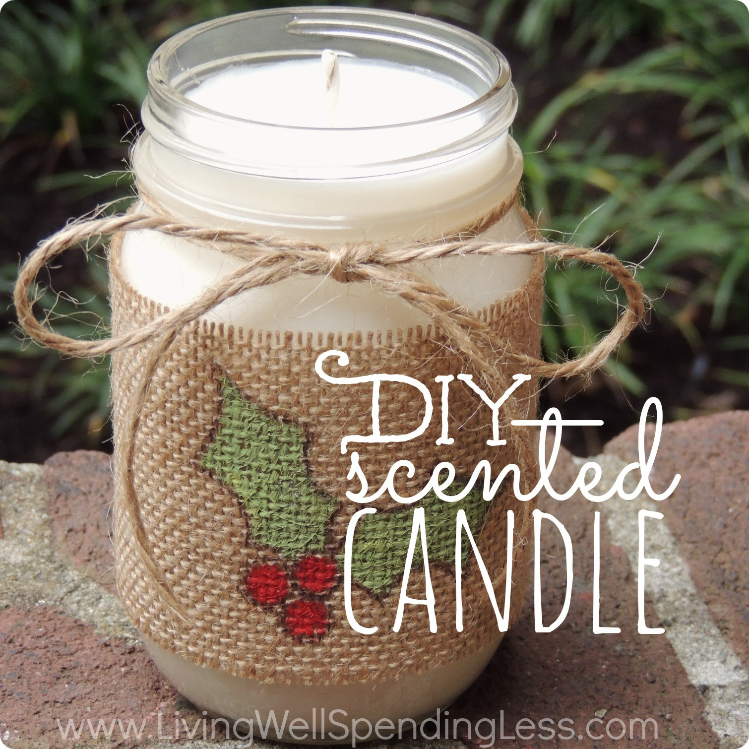 DIY Candle Gift
 DIY Scented Candle Handmade Gifts Ideas