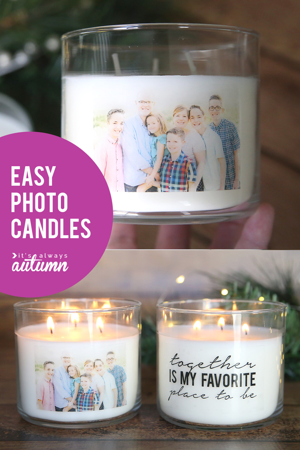 DIY Candle Gift
 How to make personalized candles [cheap easy handmade