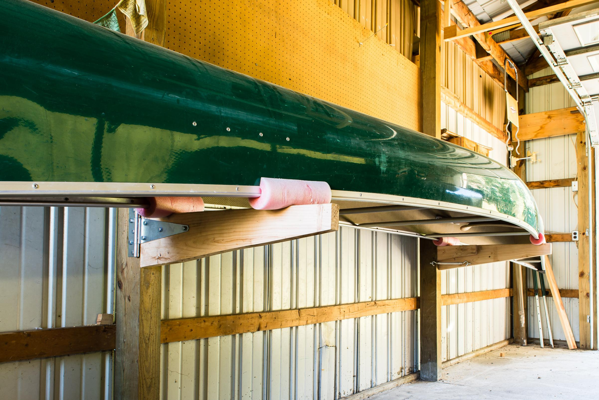 DIY Canoe Rack
 BWCA DIY Fold away canoe rack Boundary Waters Gear Forum