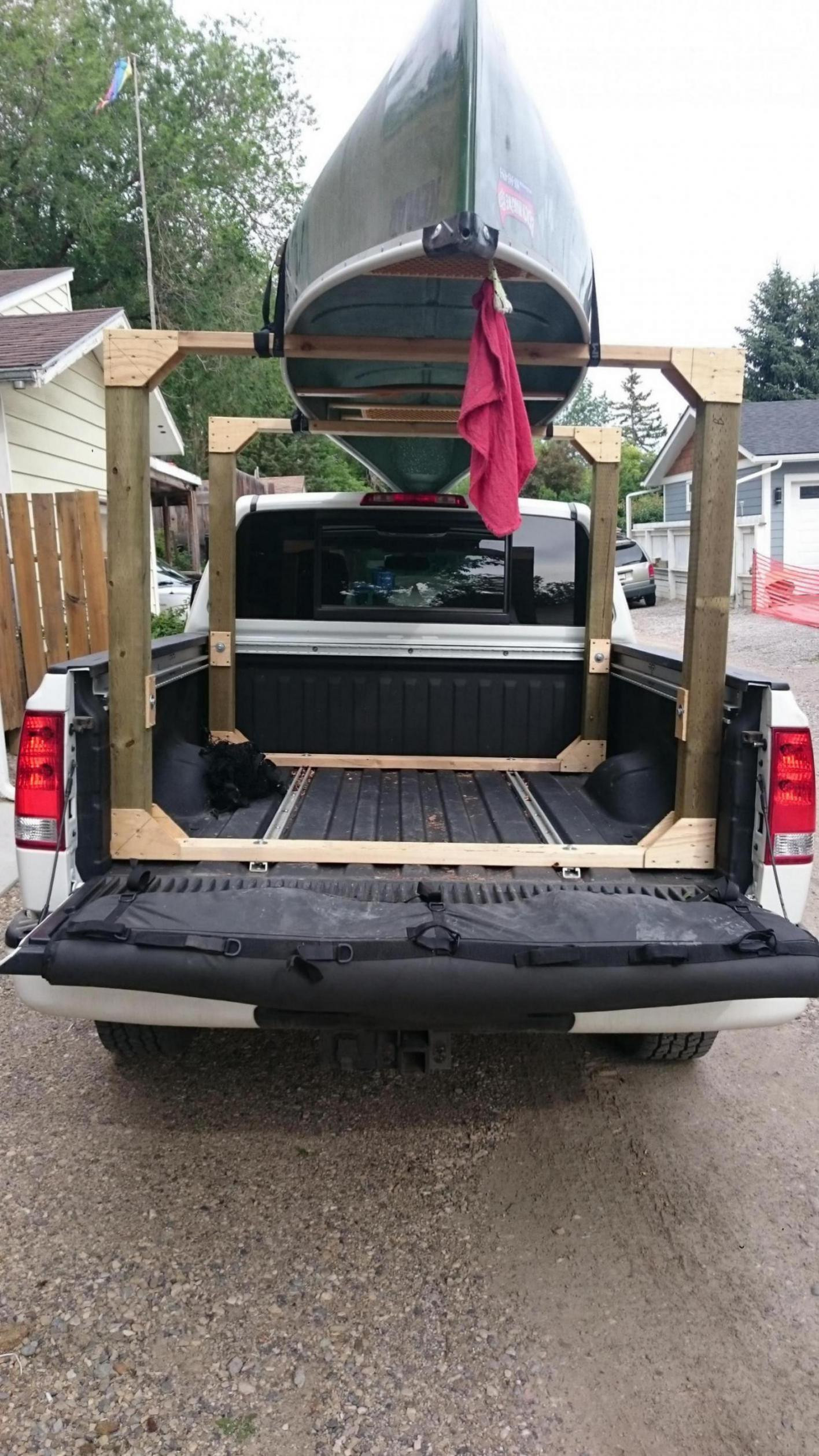 DIY Canoe Rack
 DIY canoe rack Nissan Titan Forum