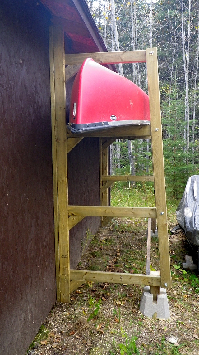 DIY Canoe Rack
 Bushcraft USA Forums