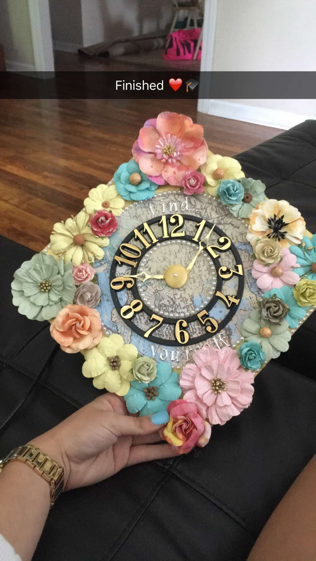 DIY Cap Decoration
 Graduation cap